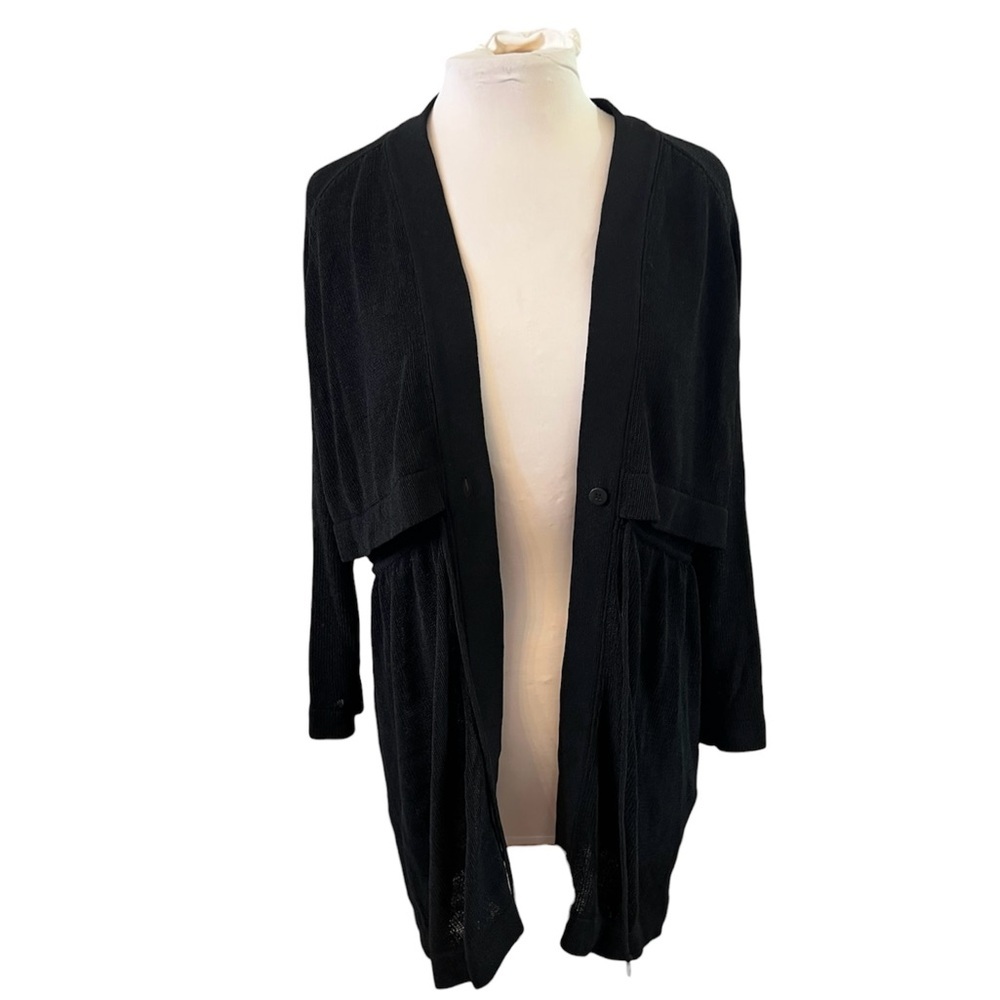 COS Drawstring Overlay Cardigan - Small - Picture 2 of 6